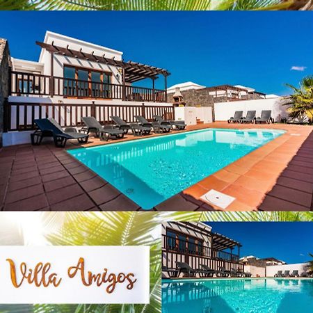 Villa Amigos 200 Mq, With Bar, Hot Pool, Billiard And Bbq Playa Blanca  Buitenkant foto